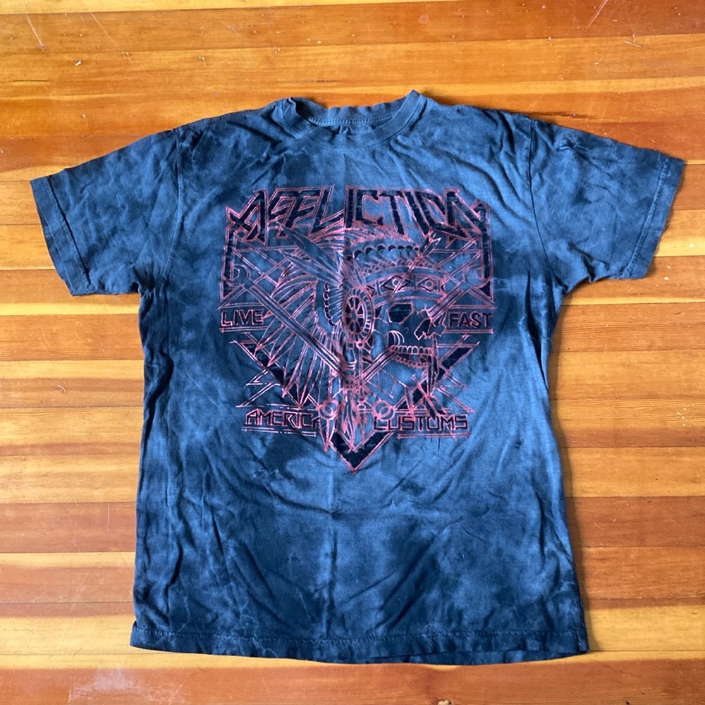 Black/Grey Affliction T Shirt